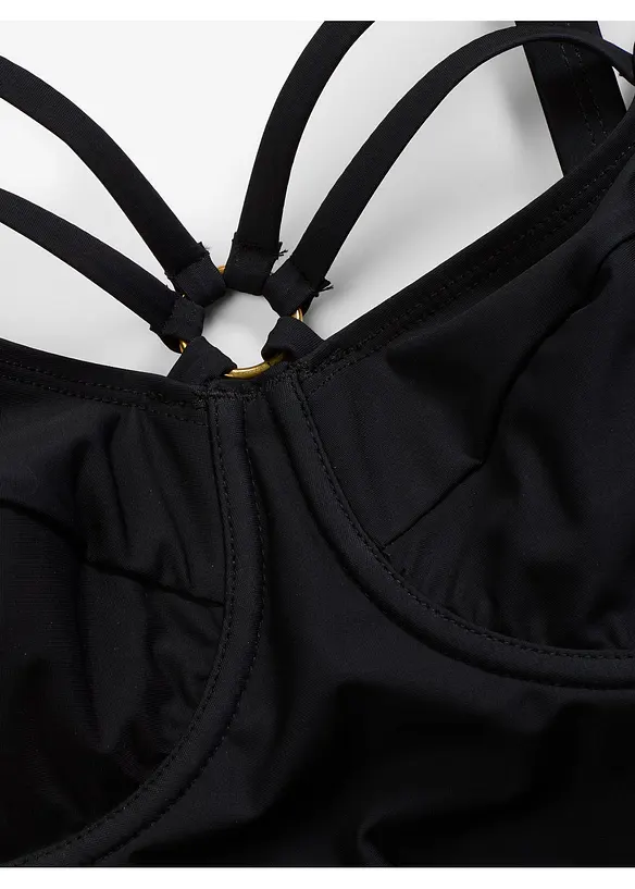 Costume intero minimizer con ferretto ed effetto modellante leggero, bonprix