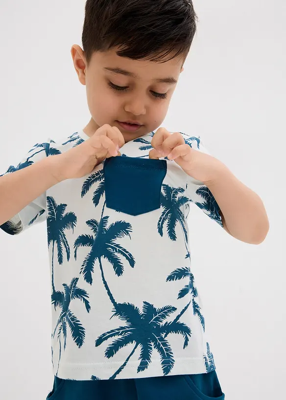 T-shirt e pantaloni corti (set 2 pezzi), bonprix