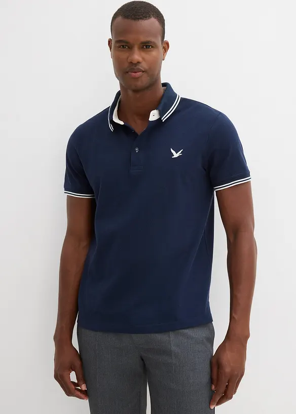 Polo in piquet di puro cotone, bonprix