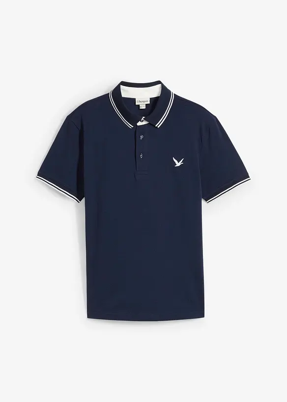 Polo in piquet di puro cotone, bonprix