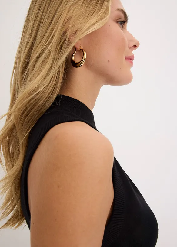 Top in maglia con cut-out, bonprix