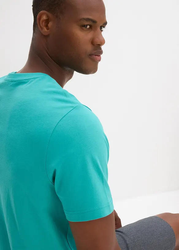 T-shirt in puro cotone, bonprix