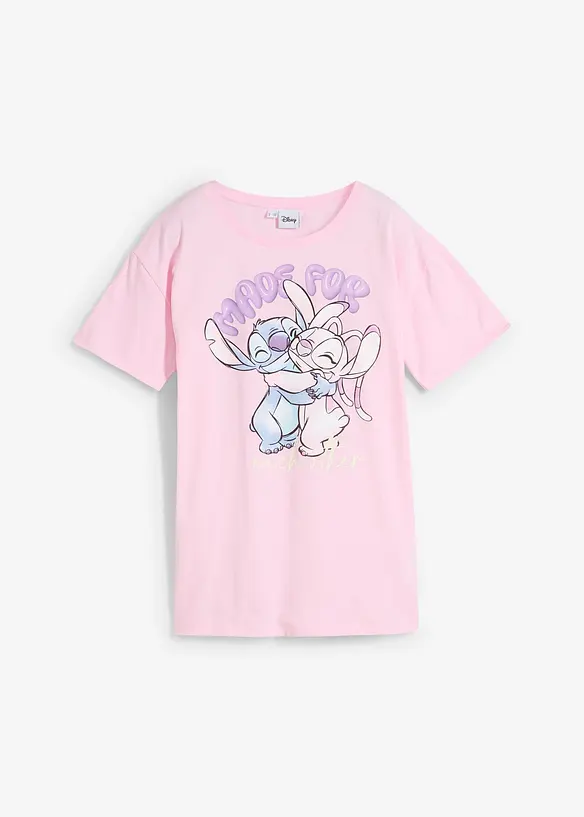 Maglia Disney in puro cotone con Stitch, Lilo & Stitch