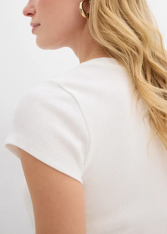 T-shirt in puro cotone biologico, bonprix