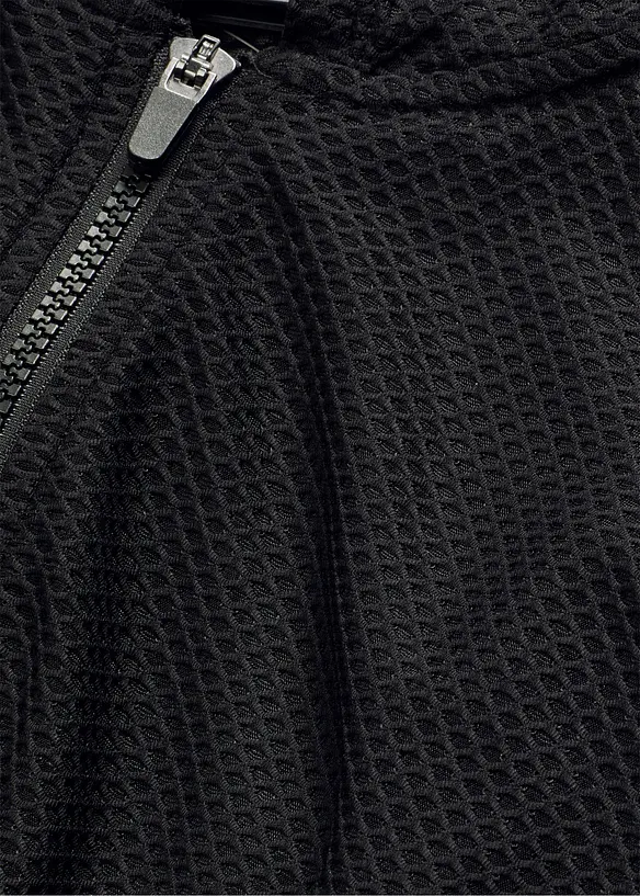 Giacca sportiva oversize in mesh trasparente, bonprix