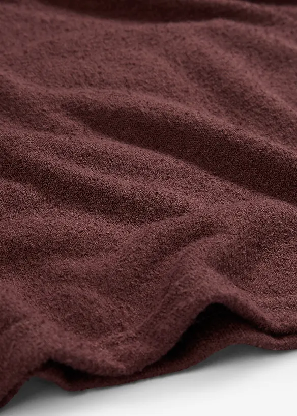 Abito midi in simil maglia, bonprix