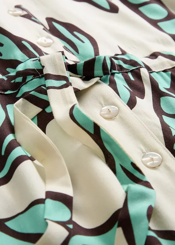 Miniabito con maniche a kimono in viscosa fluente, bonprix