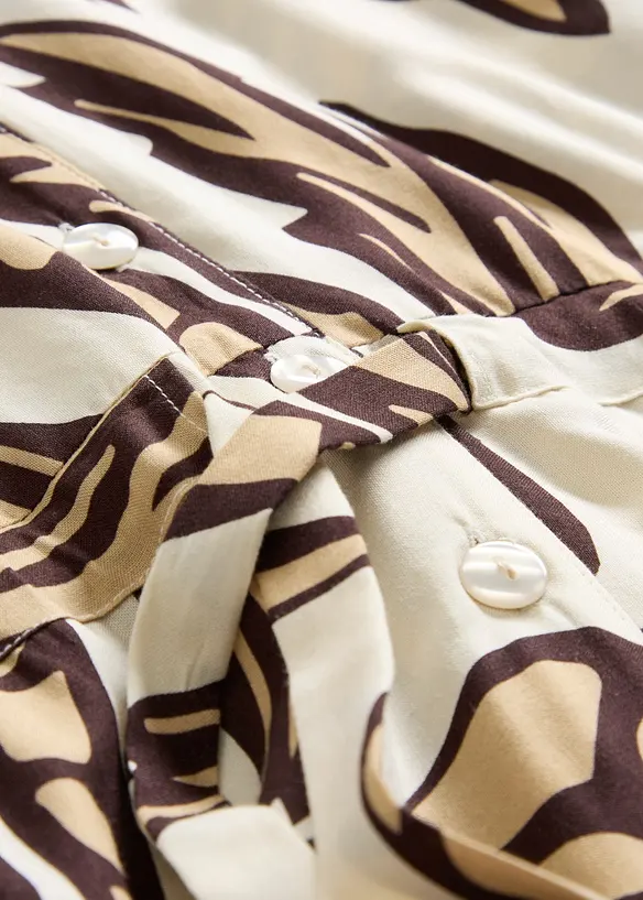 Miniabito con maniche a kimono in viscosa fluente, bonprix