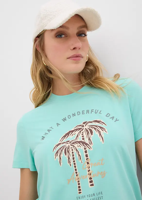 T-shirt con stampa, bonprix