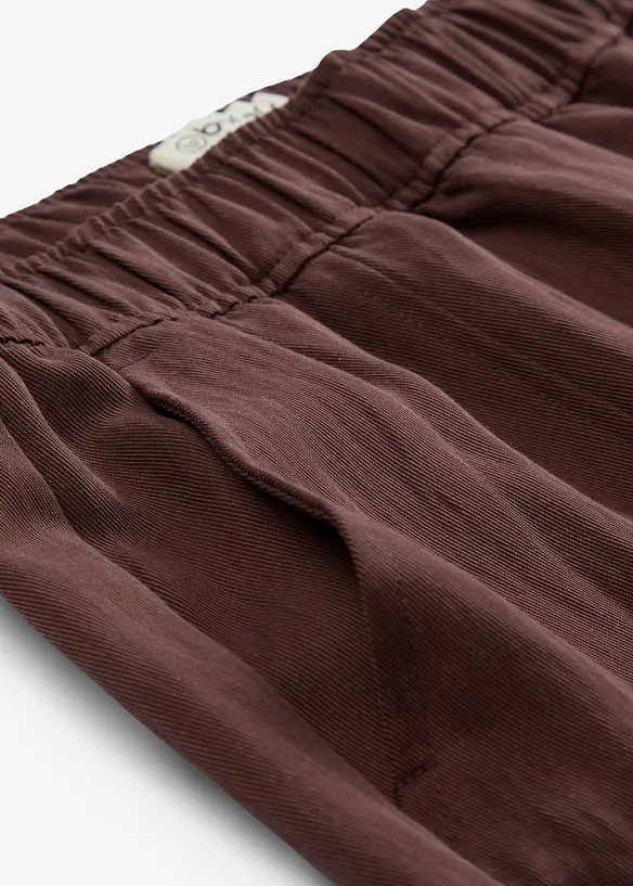 Pantaloni cargo in misto lyocell fluente, bonprix
