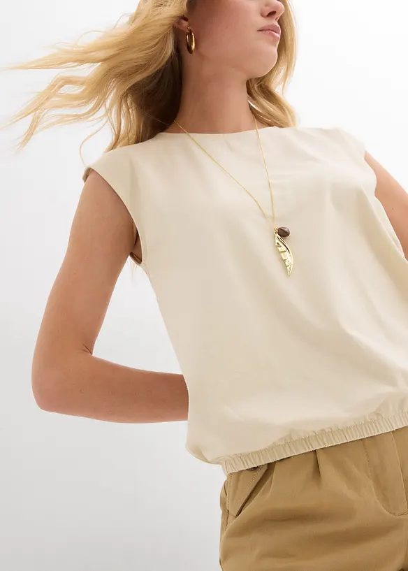 Maglia con fondo elasticizzato, bonprix