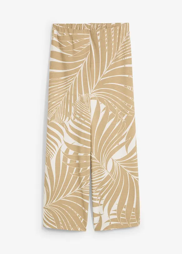 Pantaloni culotte in misto viscosa morbido, bonprix