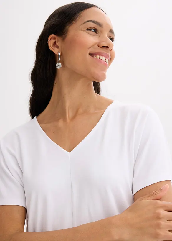 Maxi maglia in misto viscosa morbido, bonprix