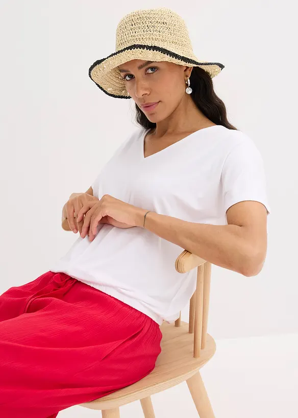 Maxi maglia in misto viscosa morbido, bonprix