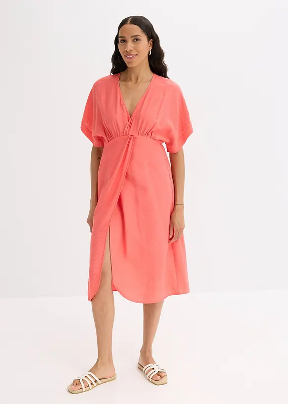 Abito tunica in crinkle, bonprix