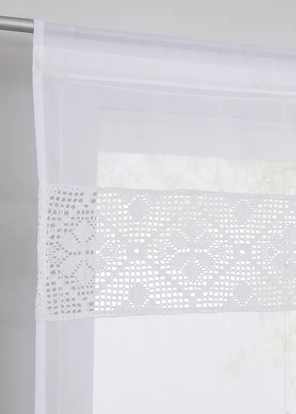 Tenda a pacchetto con bordo a uncinetto, bonprix