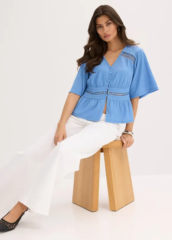 Tunica con pizzo, bonprix