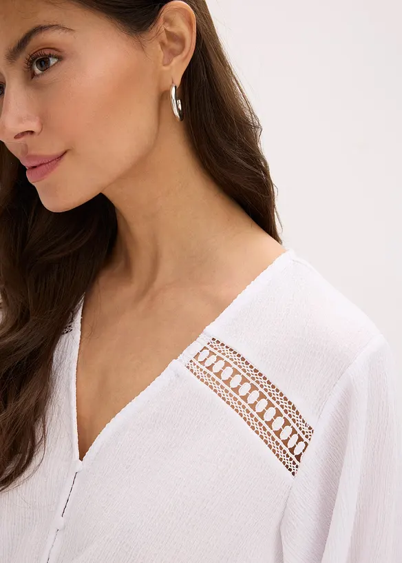 Tunica con pizzo, bonprix