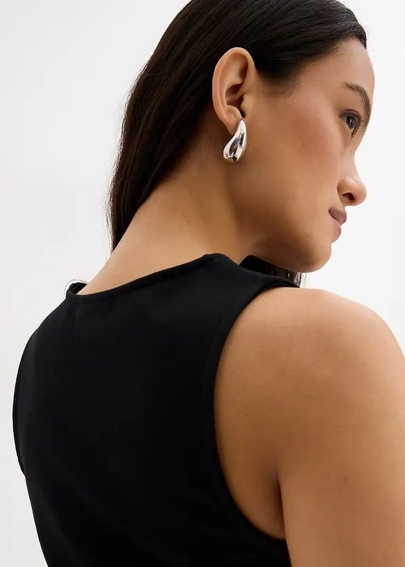 Gilet comodo in maglia punto Roma, bonprix