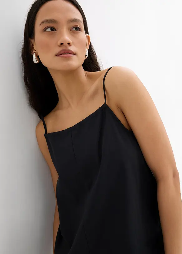 Top svasato con spalline sottili, bonprix