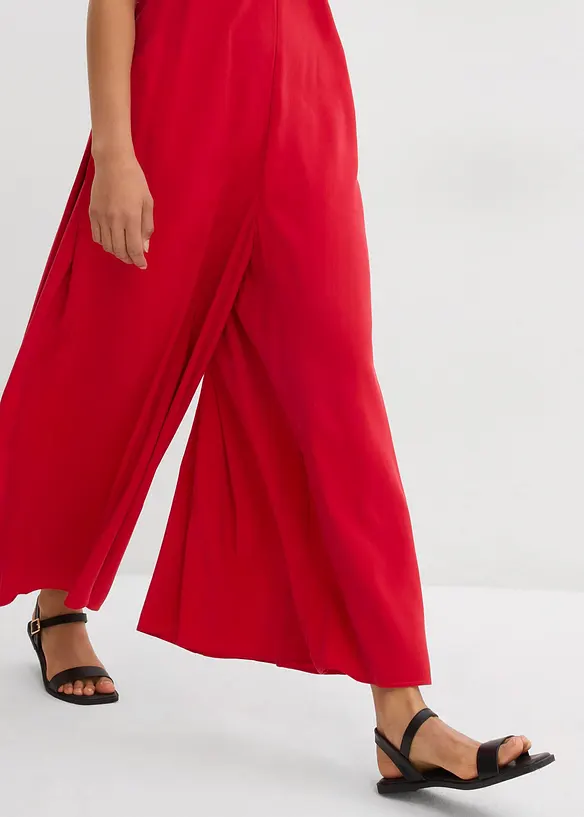 Tuta elegante in misto viscosa con spalline regolabili, bonprix
