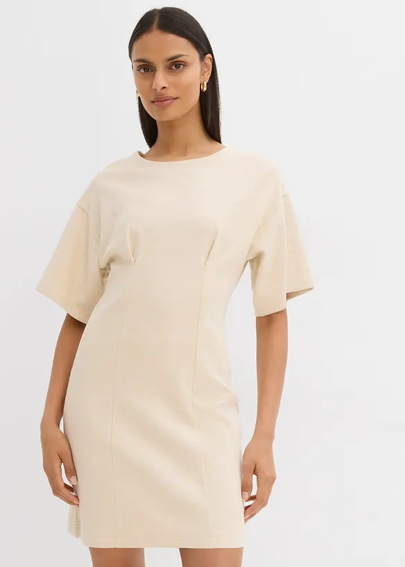 Abito in maglina di puro cotone, bonprix