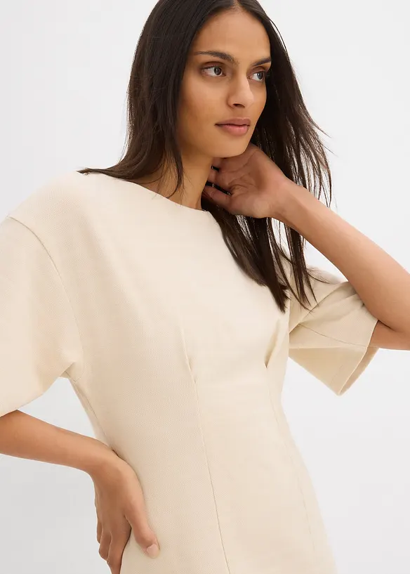 Abito in maglina di puro cotone, bonprix