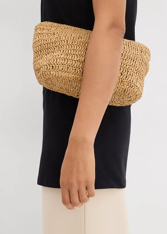 Top lungo in misto cotone elasticizzato, bonprix