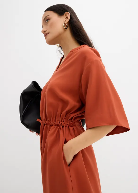 Abito stile caftano in fine viscosa, bonprix