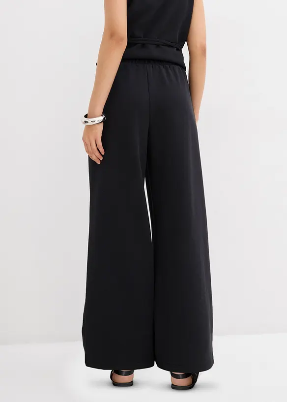 Pantaloni larghi in piquet, bonprix