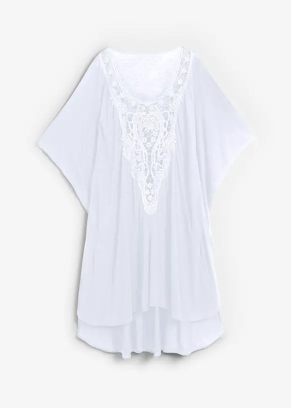 Tunica copricostume in viscosa trasparente, bonprix
