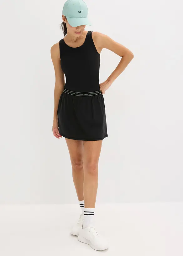 Gonna sportiva ultra leggera con shorts integrati, bonprix