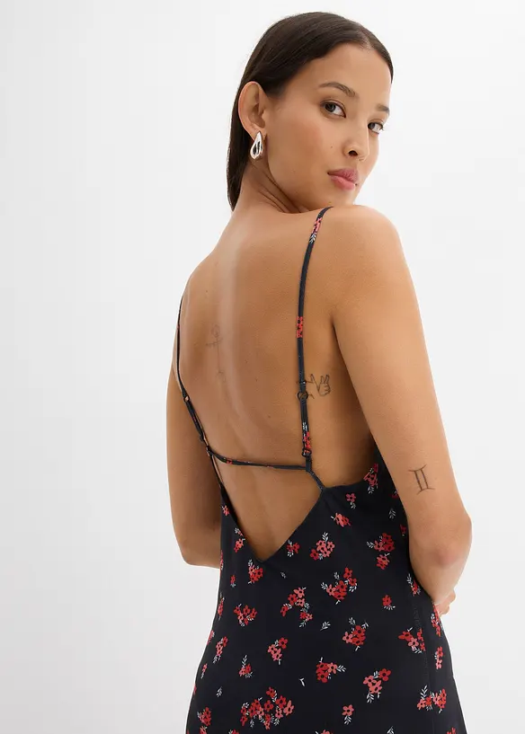 Abito midi in mesh, bonprix