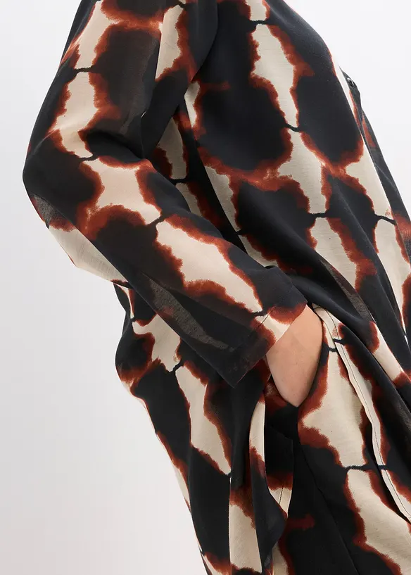 Camicetta lunga in fantasia batik, bonprix
