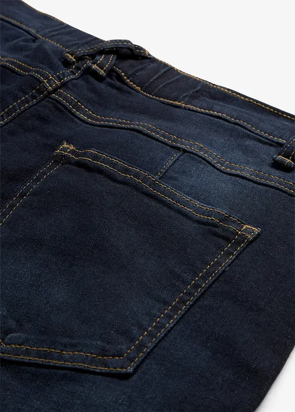 Jeans bootcut con bordo vita comodo, vita alta, bonprix