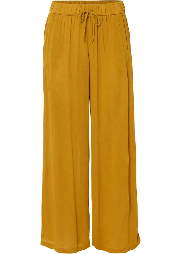 Pantaloni con elastico in vita in viscosa, bonprix