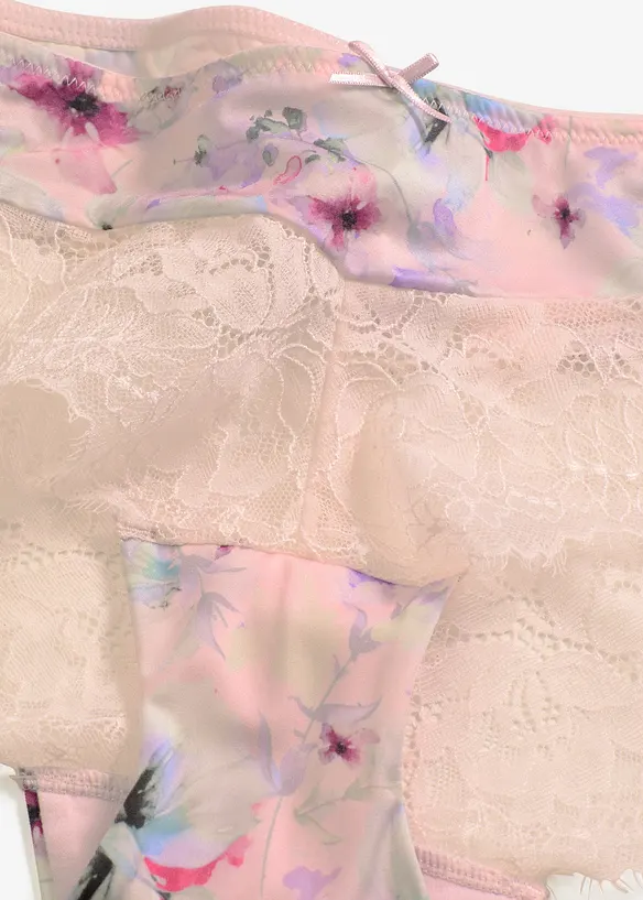 Culotte con effetto lucido raffinato, bonprix