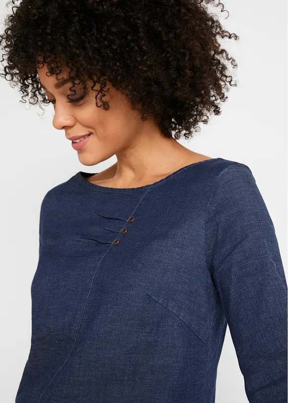 Abito di jeans elasticizzato, bonprix