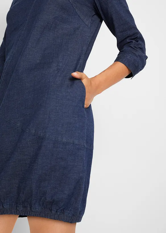 Abito di jeans elasticizzato, bonprix
