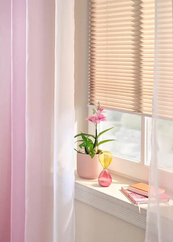 Tenda con poliestere riciclato e colori sfumati (pacco da 2), bonprix