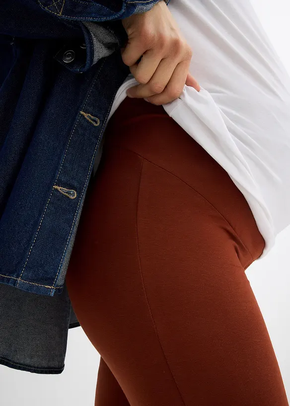 Leggings prémaman con cotone biologico (pacco da 2), bonprix