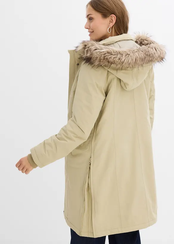 Giubbotto prémaman 3 in 1, antivento e impermeabile con inserto babywearing, bonprix