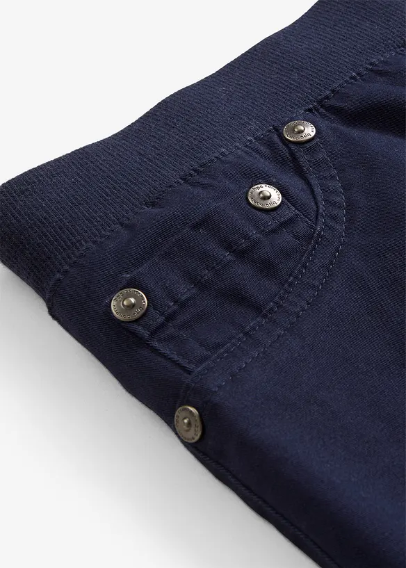 Treggings in twill di misto cotone elasticizzato, bonprix