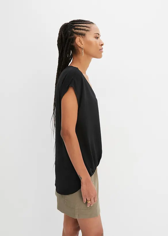 Top con fondo asimmetrico, bonprix