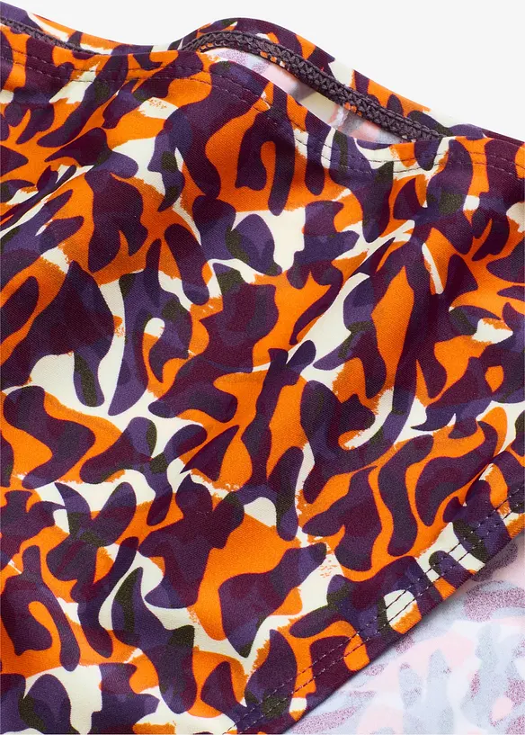 Slip per bikini sgambati a vita alta, bonprix