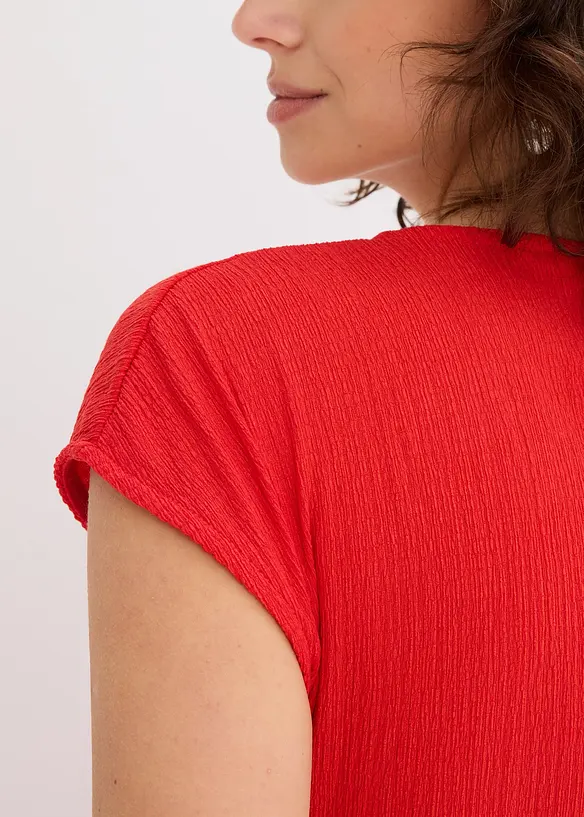 Maglia con effetto incrociato, bonprix
