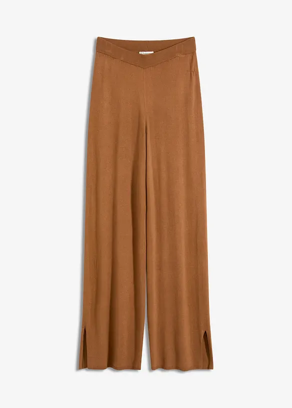 Pantaloni in maglia filato fine, bonprix