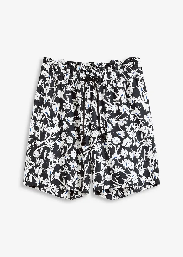 Shorts in misto lino, bonprix