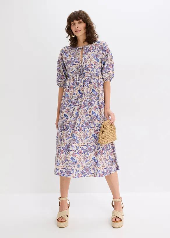 Abito di jersey con laccetti, bonprix