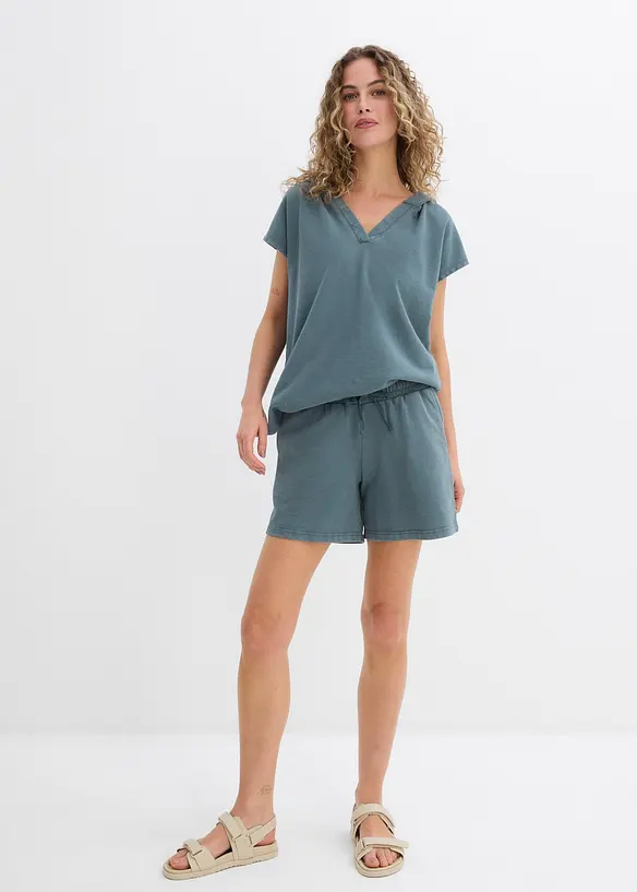 Felpa in puro cotone, bonprix